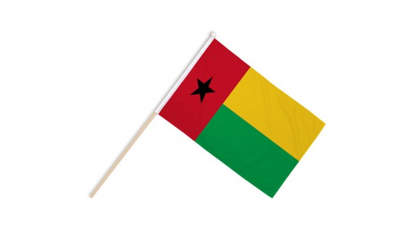 Guinea-Bissau Hand Flags